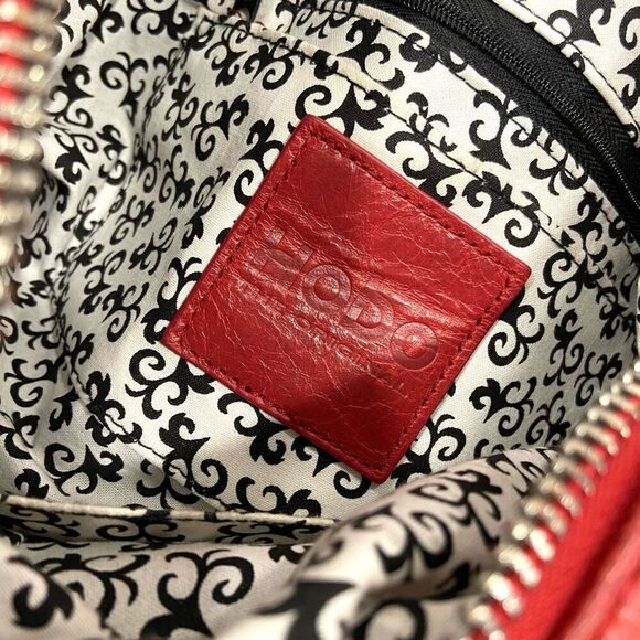 HOBO Red Leather Shoulder Bag - Picture 11 of 11